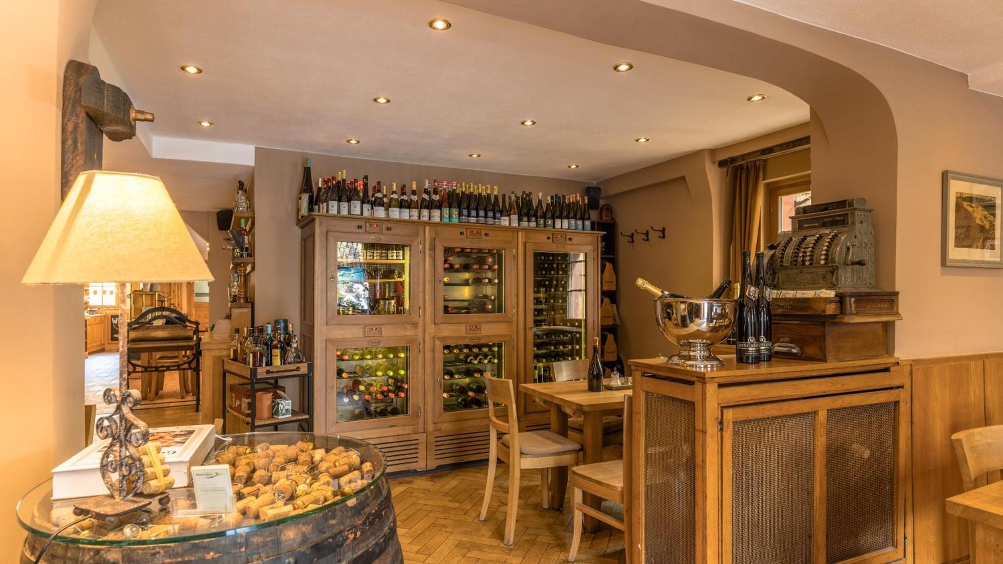 Weinhotel Des Riesling Zum Gruenen Kranz Rüdesheim am Rhein Exterior foto